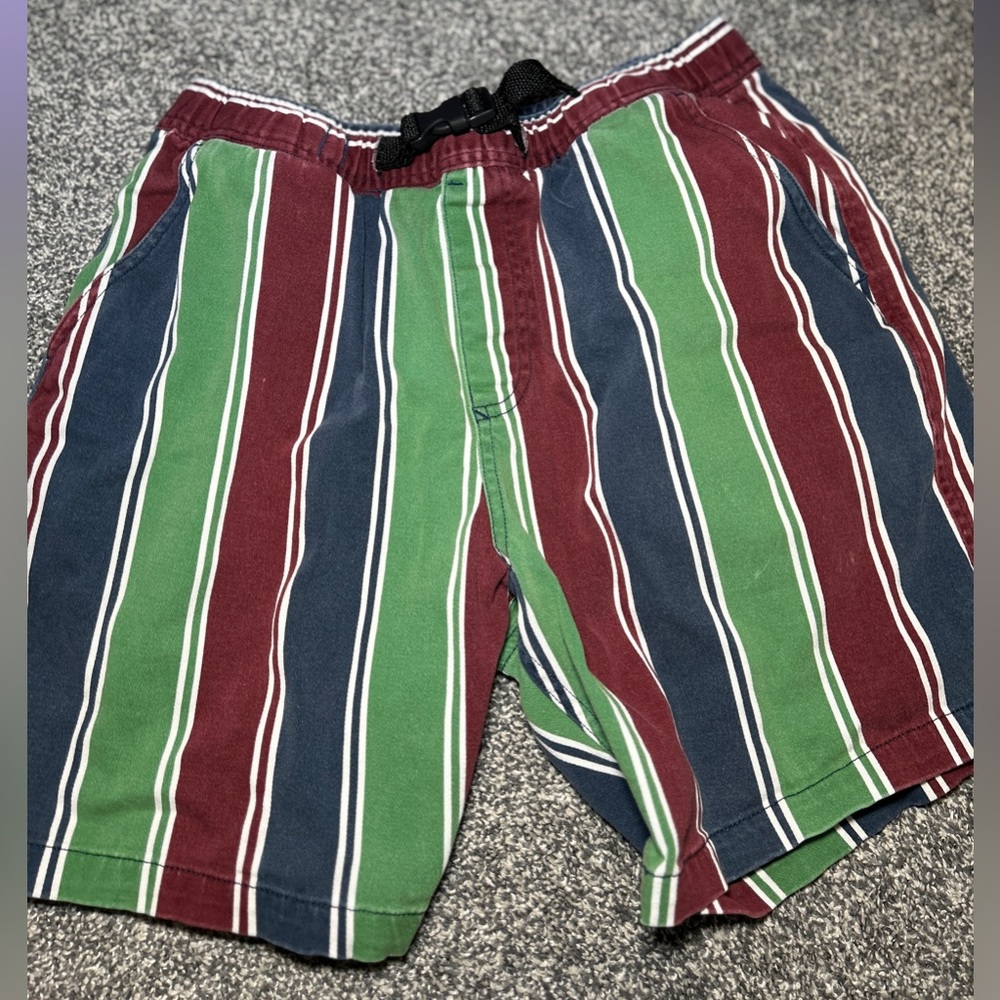 Empyre Striped Shorts, Adjustable